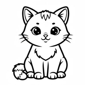 Cicás színező ingyen gyerekeknek