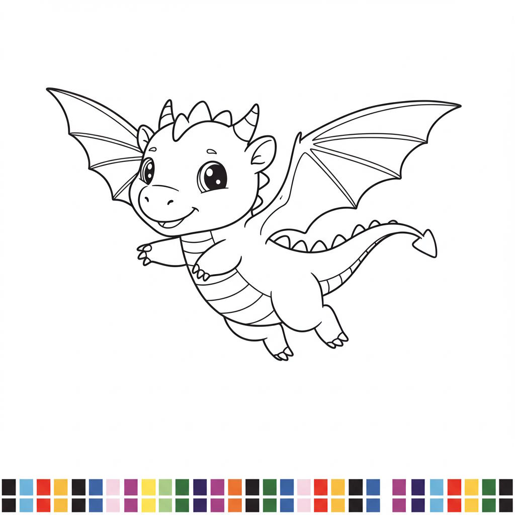 Mesebeli állat színezők – Töltsd le vagy nyomtasd ki