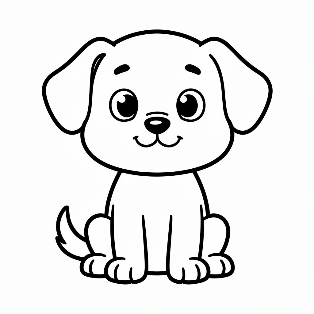 Kiskutya rajz ovisoknak nyomtatható