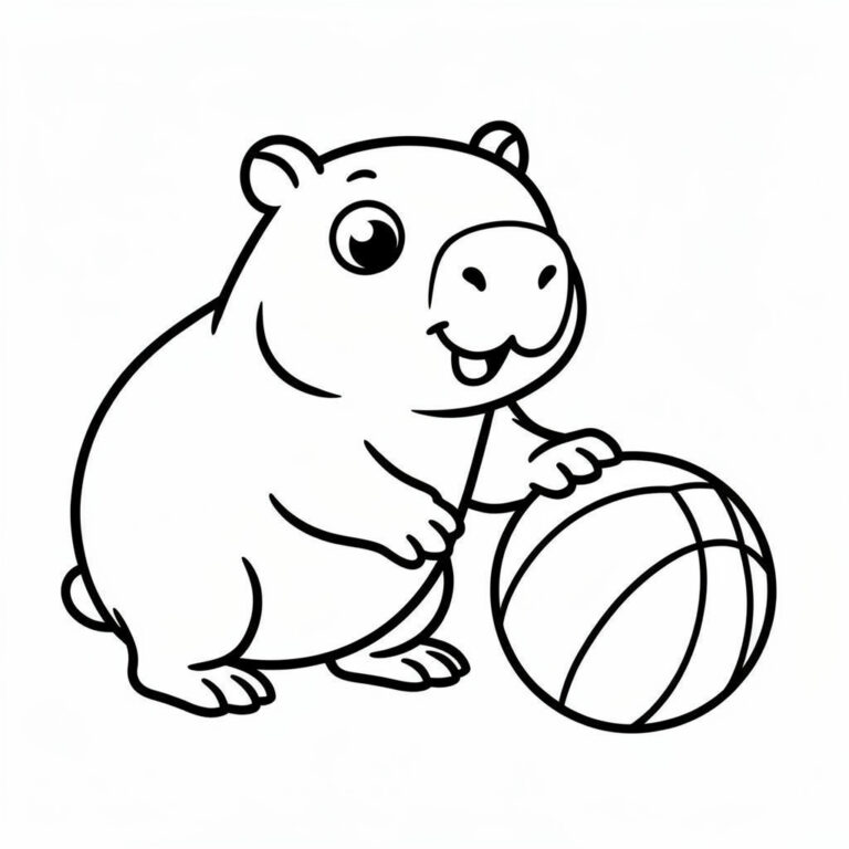 Nyomtathat Labd z Capybara Rajz Gyerekeknek llatos Sz nez k nyomtathat-labd-z-capybara-rajz-gyerekeknek-llatos-sz-nez-k