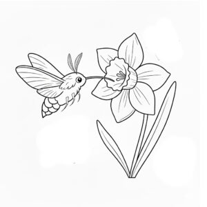 Pillangós kifestő kacsafarkú szender lepke