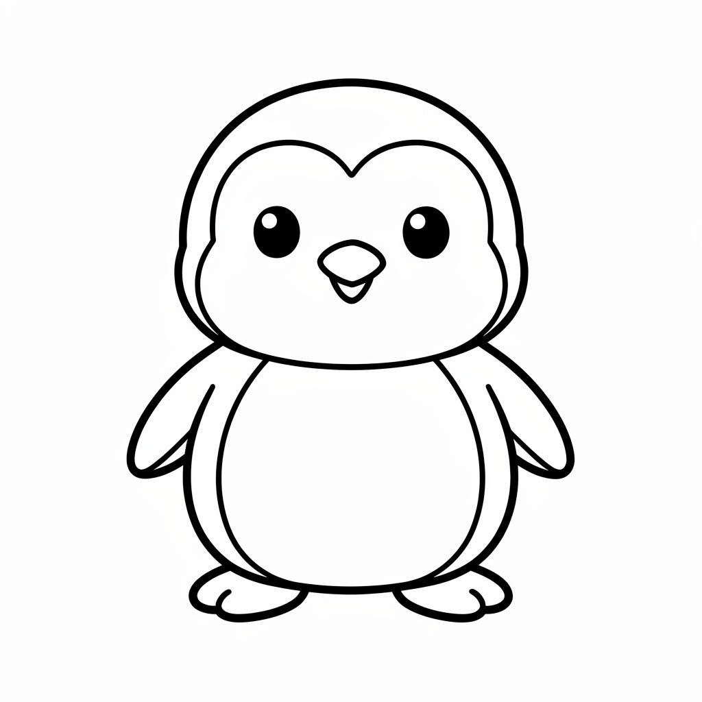 Pingvin figura gyerekeknek